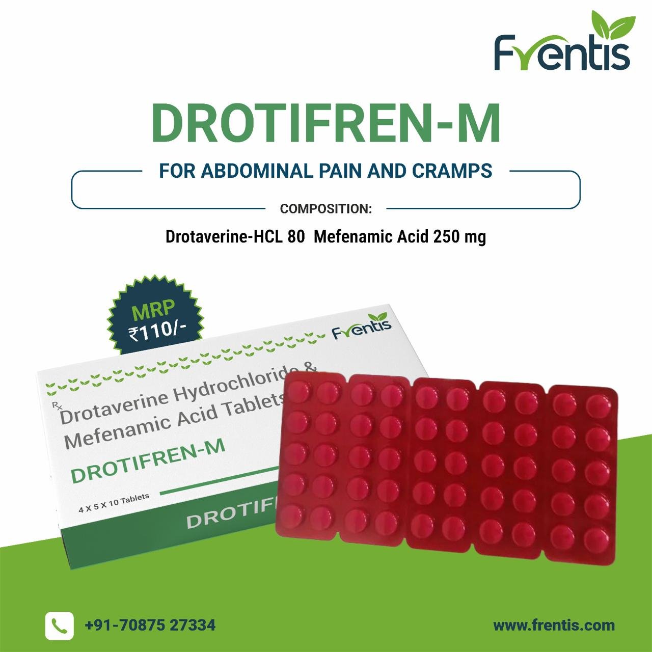 Drotifren-M Tablet — Frentis Healthcare