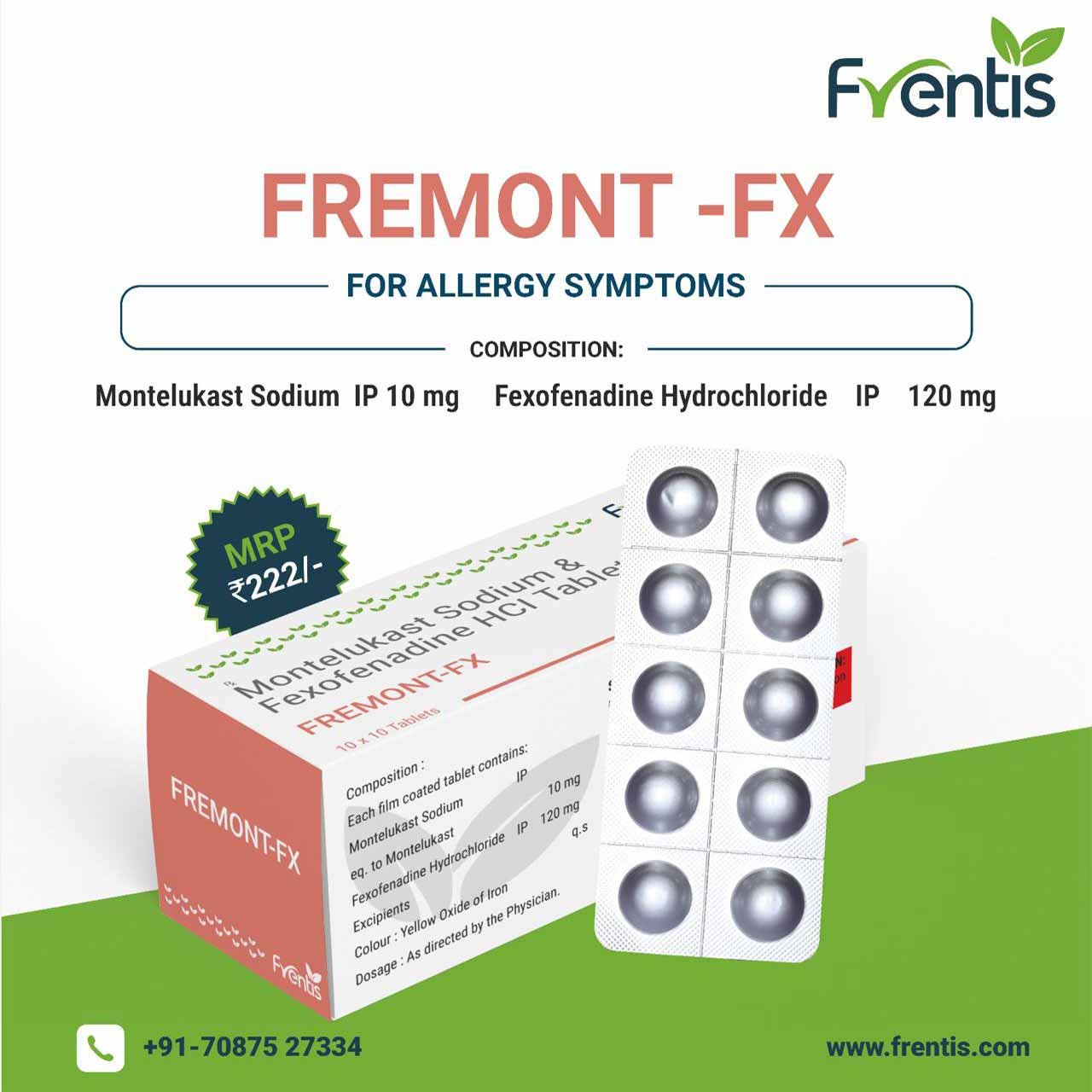 Fremont-FX Tablet — Frentis Healthcare