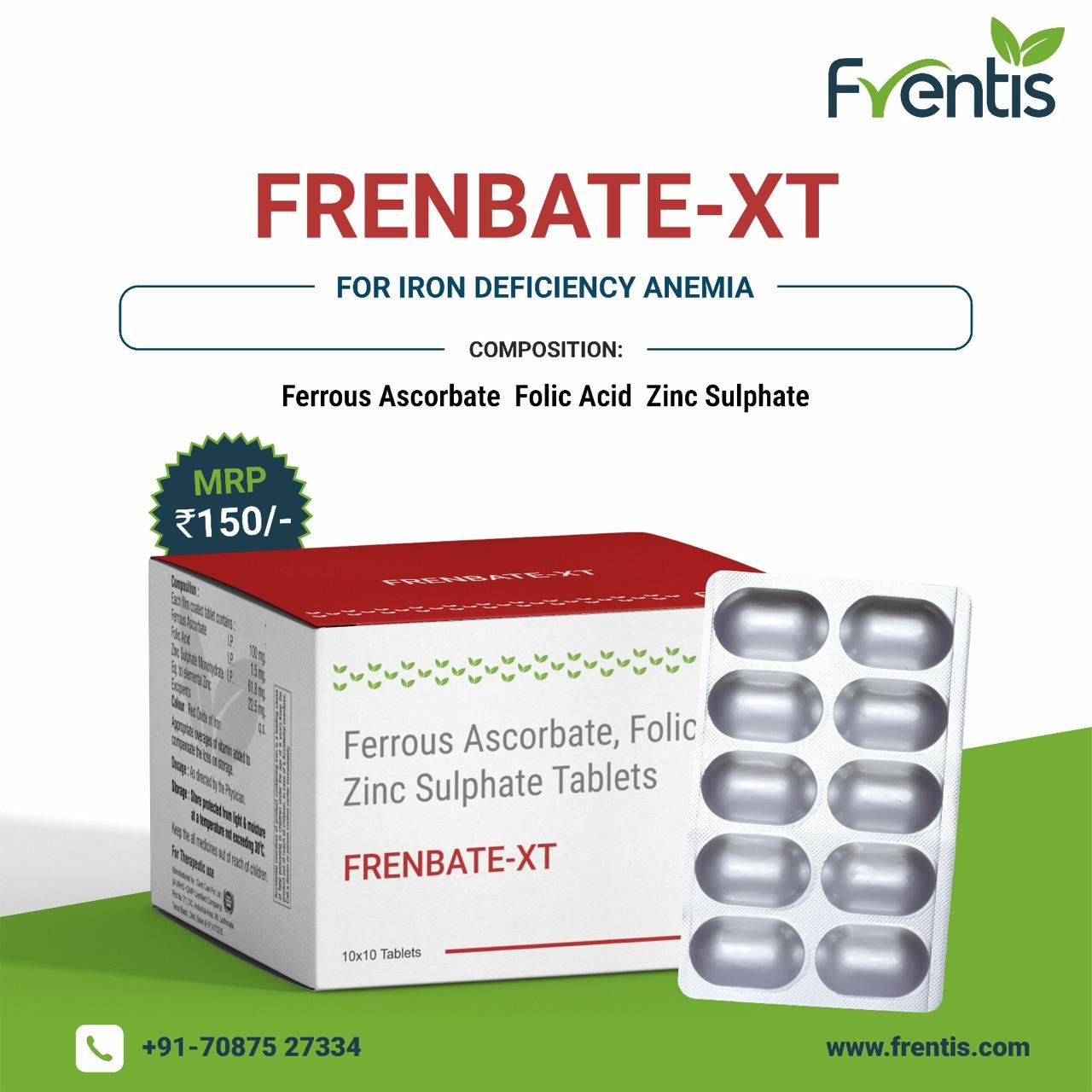 Frenbate-XT Tablet — Frentis Healthcare