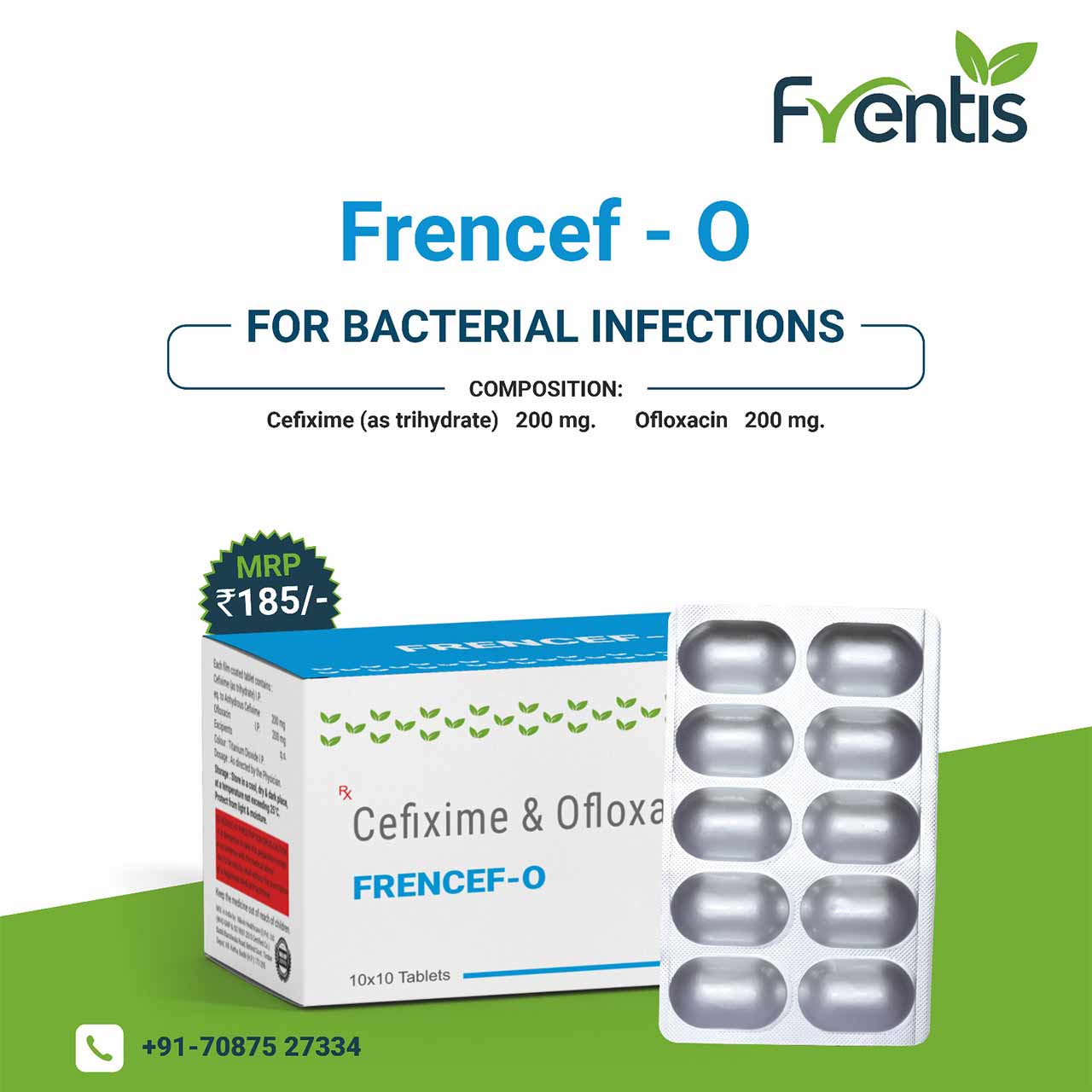 Frencef-O — Frentis Healthcare