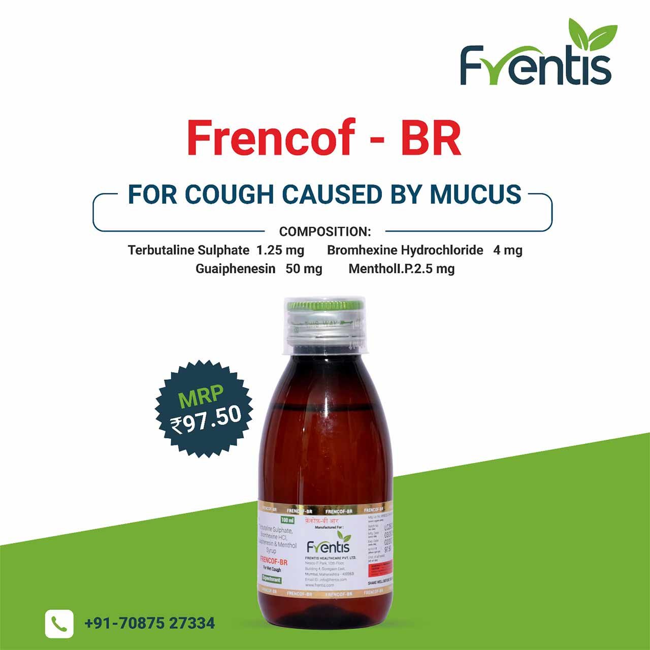 Frencof-BR Cough Syrup — Frentis Healthcare
