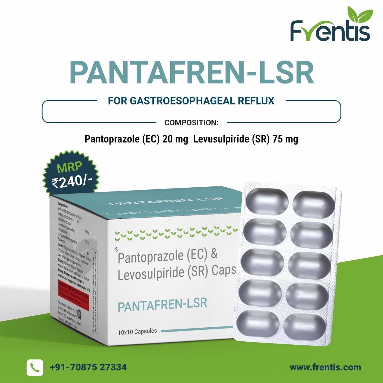 Pantafren-LSR Capsules — Frentis Healthcare