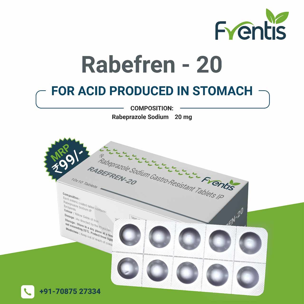 Rabefren-20 — Frentis Healthcare