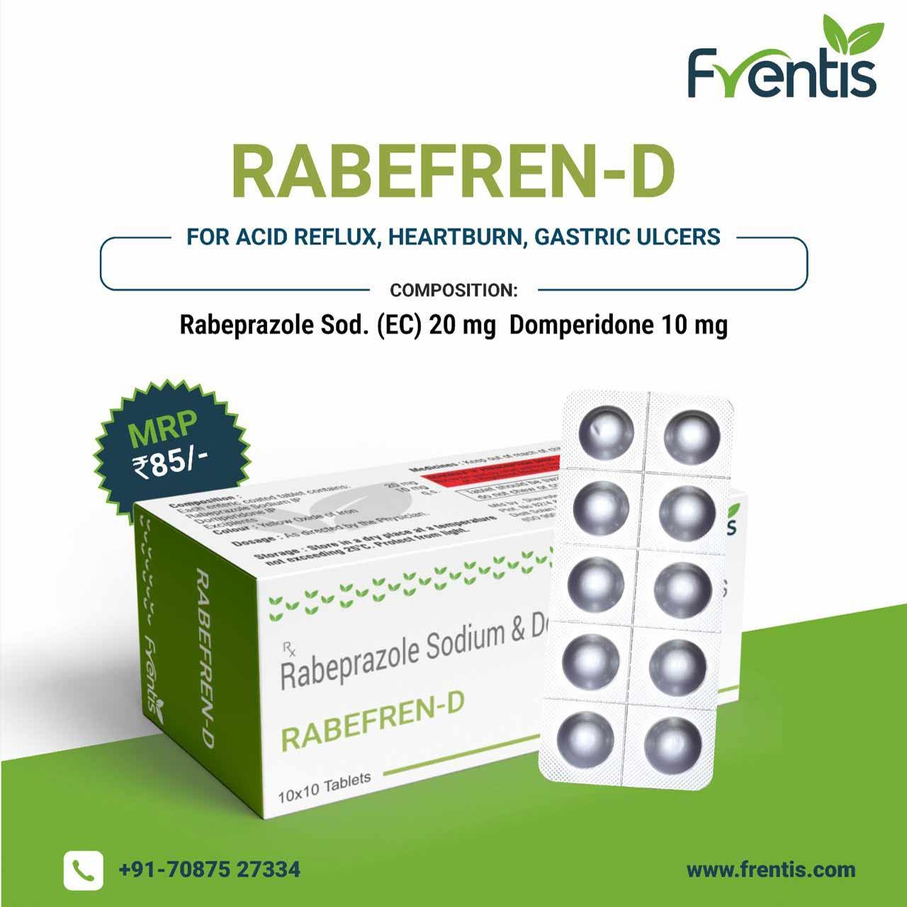 Rabefren-D Tablet — Frentis Healthcare