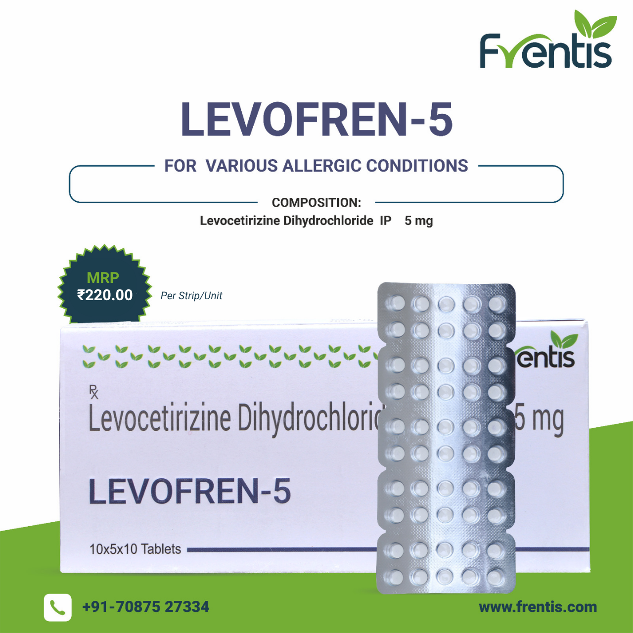 Levofren-5 — Frentis Healthcare