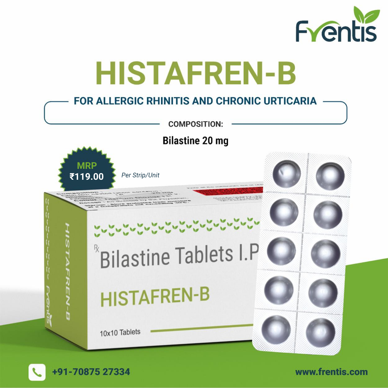 Histafren-B Tablet — Frentis Healthcare