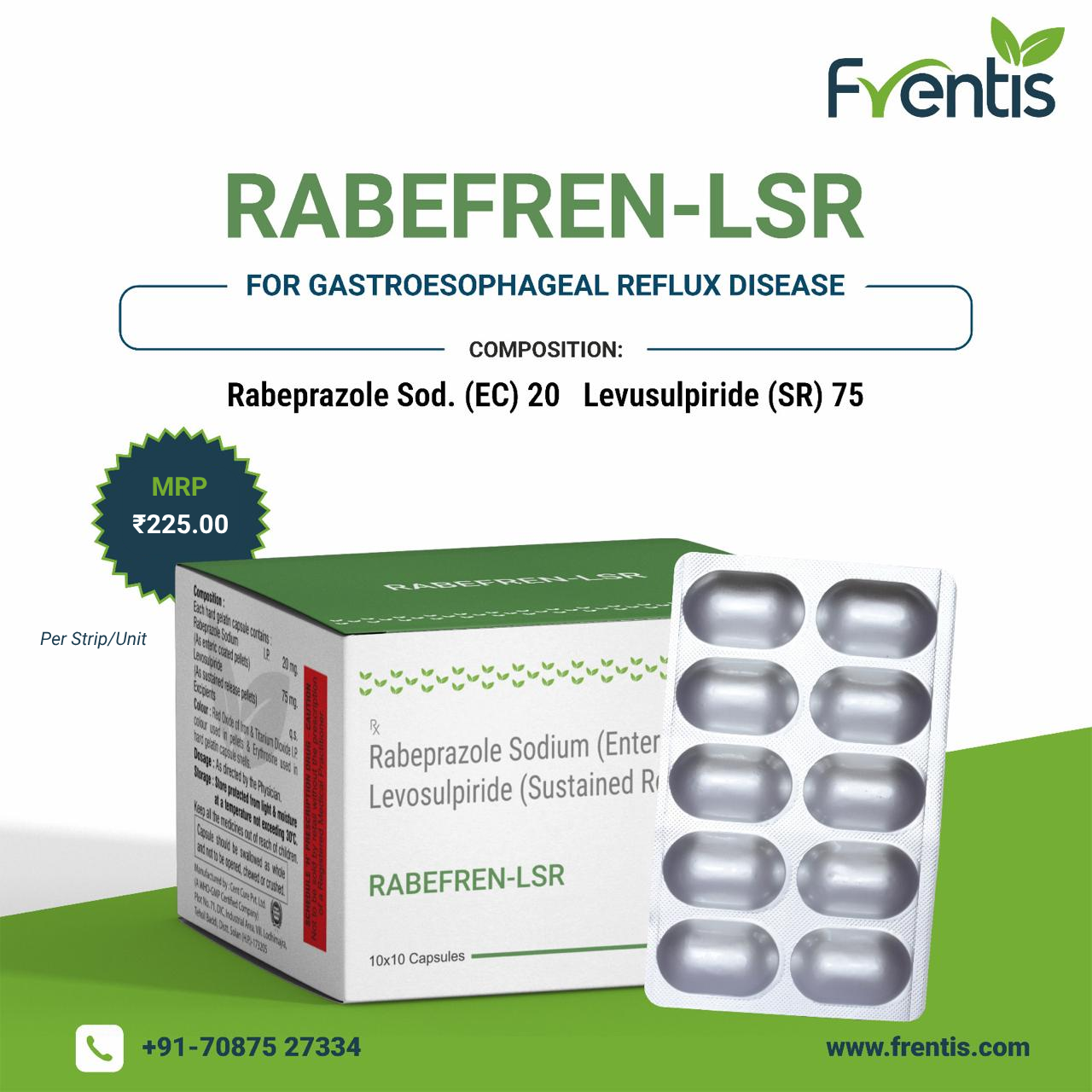 Rabefren-LSR Capsules — Frentis Healthcare